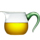 Стеклянная прозрачная чашка с утолщенным термостойким высококачественным фильтром Маленькая чайная чашка в японском стиле с фильтром для просачивания чая встроенный дозатор чая mini 4