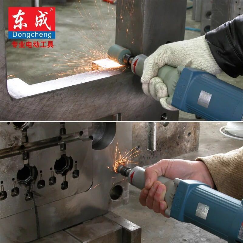 Электрическая шлифовальная машина Dongcheng S1J-FF02-25 прямая шлифовальная машина, шлифовальная машина с отверстиями, шлифовальная машина, точильщик, электроинструмент Изображение 1