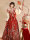 Huangyu original Hanfu/ женский костюм с юбкой в виде красной лошади, свадебное платье, платье для тостов в честь помолвки, 2025 новогоднее платье mini 0
