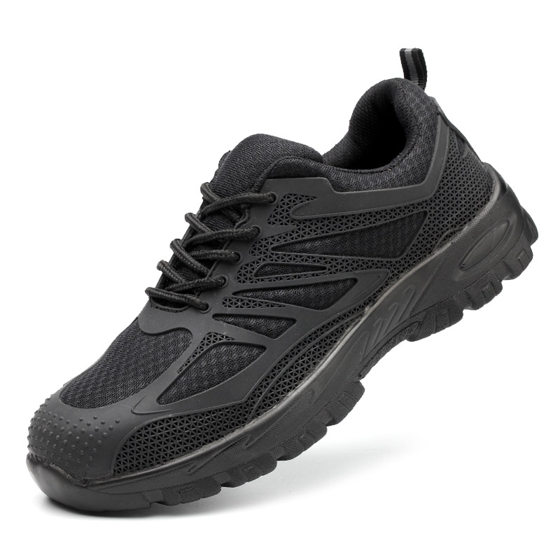 LABOR INSURANCE SHOES MENS STEEL TOE CAP SUMMER BREATHABLE WEAR-RESISTANT LIGHTWEIGHT ANTI-SMASHING ANTI-PIERCING SAFETY ANTI-STATIC INSULATED WORK SHOES