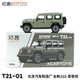 Tuoyi XCARTOYS alloy car model 1/64 Beijing Automobile Manufacturing Factory Brand New 212-Blue and Green