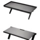The top display of the TV set-top box storage box holder storage without hole drilling