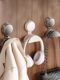 Suction cup door rear hook without punching porch bathroom powerful load-bearing wall-mounted storage storage rack entrance door washbasin rack