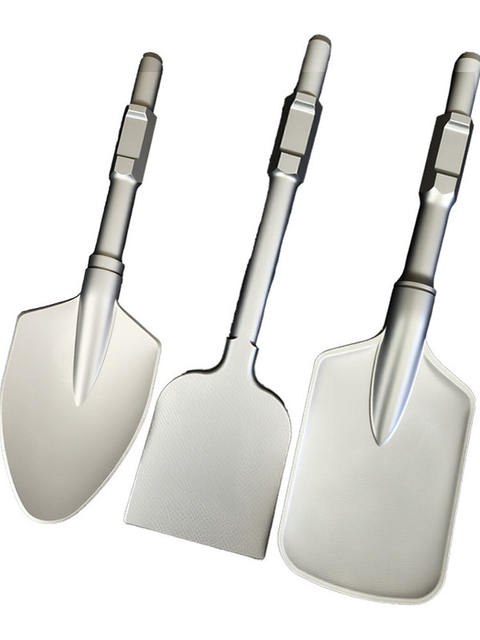Electric pick large shovel 65 industrial grade concrete earth masonry excavation shovel thickened large shovel peach heart shovel