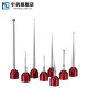 EDM spark machine magnet magnet tungsten steel touches a few balls minutes ball points middle base ball head edge searcher high precision