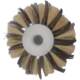 Supply high-quality sisal gauze brushes woodworking special-shaped polishing grinding wheel furniture groove line grinding roller brush spot stock