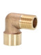 Full copper thickened inner and outer wire elbow 1 minute 2 minute 3 minute 4 minute 6 minute 1 inch 90 Right angle copper joint water pipe copper accessories