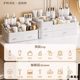 Desktop shelf cosmetic storage box skin care dressing table finishing box lipstick makeup brush drawer dormitory