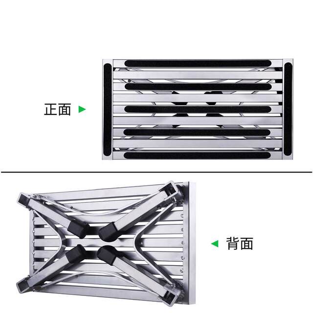 RV aluminum alloy folding stool, trailer trailer, traveler, footstool, car stool, footstool, welcome step