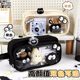 Coal ball removable transparent pencil bag 2025 new high-value pencil case primary school students large capacity storage stationery box