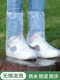 一次性雨鞋套高筒防水雨天防滑成人儿童雨衣加厚户外防雨脚套学生