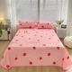 Cross-border bed sheet ice silk mat three-piece set 1.5 bed 1.8 bed double washable folding air conditioning mat soft mat wholesale