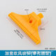 Plastic flat-mouthed blow-air F-type air comb duckbill nozzle Aluminum alloy stainless steel widened universal air blower nozzle