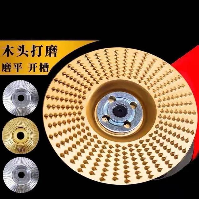 Angle grinder polishing sheet wood grinding sheet wood grinding tool polishing wheel artifact woodworking grinding sheet thorn plate