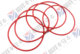 Silicone VMQ national standard O-ring inner diameter 2-540mm wire diameter 3.0mm high temperature and aging resistance sealed rubber ring