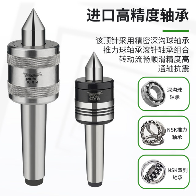 Sanyou Lightweight Slewing Top Precision Alloy External Rotation Mobile Thimble High Precision Shockproof Waterproof Moss MT2345