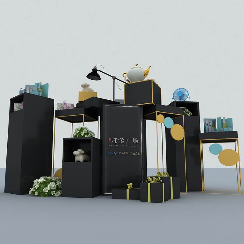 부동산 영업소 부동산 배송 DP 포인트 선물 창작 소품 장면 디스플레이 레이아웃 및 장식