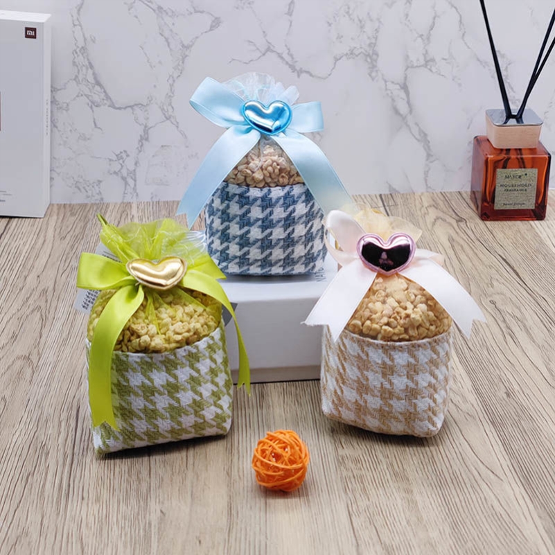 SPECIAL FRAGRANT CORN COB FLOWER WARDROBE SHOE CABINET HOUNDSTOOTH CLOTH DEODORANT DEODORANT MILDEW PURIFICATION AIR LONG-LASTING SACHET BAG