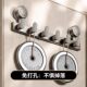 吸盘门后挂钩免打孔粘胶强力承重门后挂衣架子收纳壁挂果蔬置物架