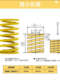 Qiyuan Yiheda rectangular spring YSWF-D6/D8/D10/d12/D18/D20/D22-L10/L15/L40