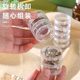 Portable jewelry storage box earring earrings necklace anti-oxidation storage box jewelry sorting artifact transparent medicine box