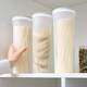 Kitchen plastic bottle canned transparent sealed jar grain storage box household storage storage j