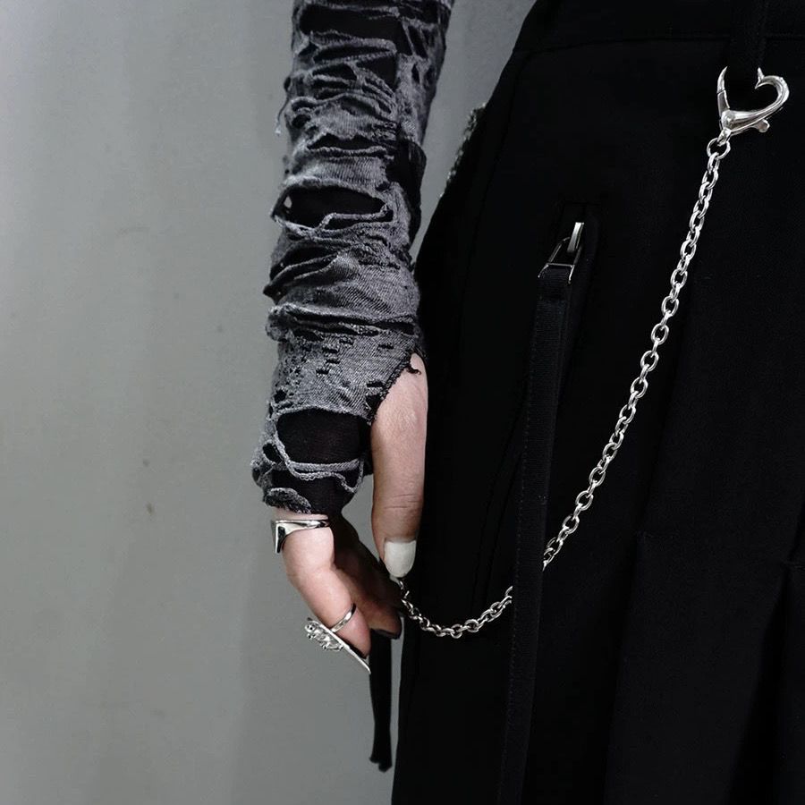YABI WIND CULTURE HOLE BEGGAR SUNSCREEN SLEEVE COVER HOT GIRL Y2K FEMALE SPRING AND SUMMER PERSONALITY FINGER WEARING COUPLE GLOVE WRIST GUARD