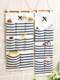 Climbing mat slipper storage multi-function hanging bag storage hanging bag cotton linen fabric storage bag fence sorting tool