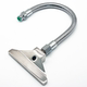 Universal metal hose blowing nozzle widened air knife porous blowing flat nozzle machine tool cooling pipe bend fixed pipe
