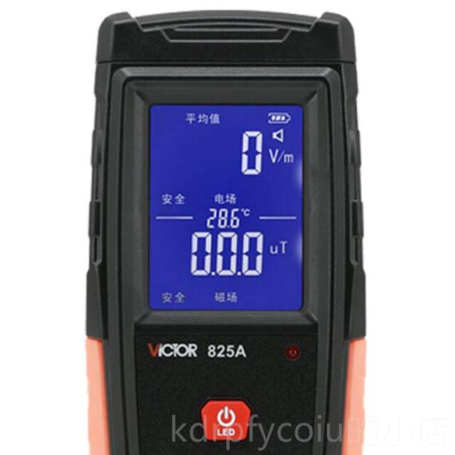 Genuine Victor Victor Electromagnetic Radiation Detection 8 Instrument Home Portable Pregnancy Radio Wave Magnetic Radiation Detection Side Device V