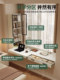 ENF grade bay window cabinet bedroom window side cabinet window sill renovation cabinet desk bookcase integrated storage cabinet can be customized