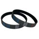 Rubber synchronization belt L-shaped 400/405/408/412 polyurethane wire PU open double-sided teeth synchronization belt
