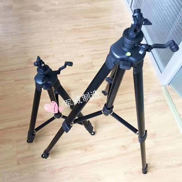 Level-thickened aluminum alloy tripod bracket infrared laser projector lift support telescopic rod durable