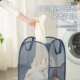 Dirty laundry basket Dirty laundry storage basket Foldable Dirty laundry basket Dirty laundry basket Sports badminton grid bag laundry basket