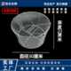 Round hand-held wire basket screen disinfection basket fried dough stick oil basket hardware tool storage iron basket filter net