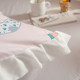 All cotton pink lace one meter two bed sheets school student D university dormitory three-piece set pure cotton women
