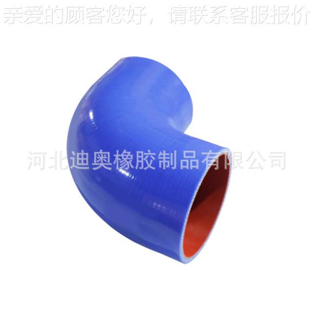 IGO type different vapor silicone vehicle pipe 30 45 90-degree bent pipe booster air intake hose diameter cooling center connector