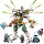 2025 новая серия Phantom Ninja Awesome Titan Mecha 70676, собранная игрушка из строительных блоков для мальчика mini 4