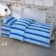 Twill student dormitory three-piece quilt cover bed sheet pillow cover single bed school dormitory quilt cover bedding