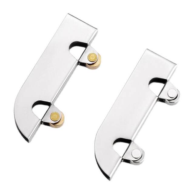 Display cabinet glass sliding door pulley aluminum alloy sliding door track wheel 5mm glass wheel mountain glass guide wheel
