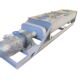 Hot sale double shaft dust humidifier cement fly ash water spray mixer lime powder digester horizontal single shaft stirring