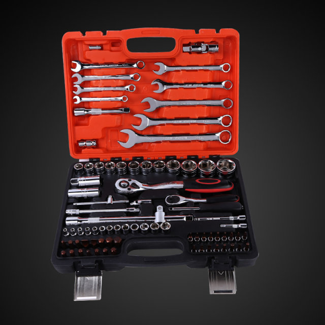 Free shipping, 46-piece sleeve wrench set sleeve combination sleeve sleeve rotary tool hardware tool