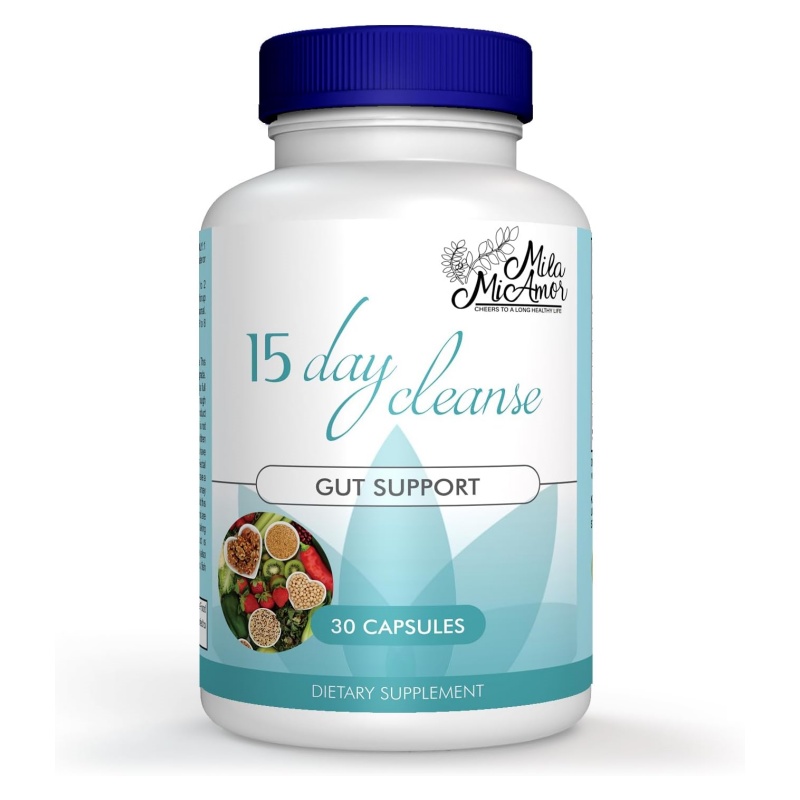 SPOT 15 DAY CLEANSE - GUT AND COLON SUPPORT INTESTINAL CLEANSING DETOX