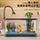 Аквариум для рыбы German Haven fish tank small living room 2025 новый экологический ландшафтный фильтр для производства кислорода универсальный настольный аквариум для рыбы mini 1