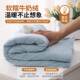 Thickened milk velvet bed sheets single piece winter 2024 new coral velvet quilt sheets student dormitory plus velvet thermal bed cover