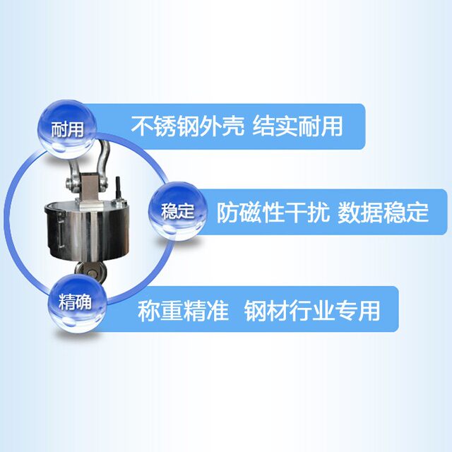 Baiying Wireless Printing Electronic Load 3t5T10T15T20T Ton Train Scale 10T Hook is called Train Scale