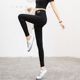 Spot quick-delivery black outer leggings spring and autumn thin tight 202 new high-waisted small foot trousers