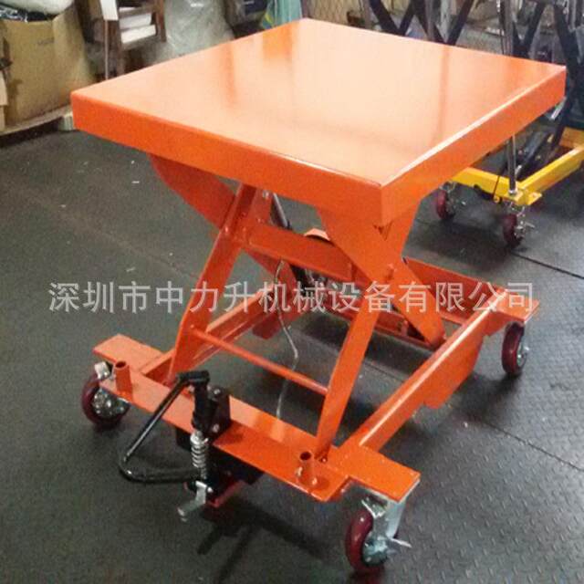Mold platform driver manual hydraulic platform called dynamic loading and unloading lifting platform driver hand push tool truck