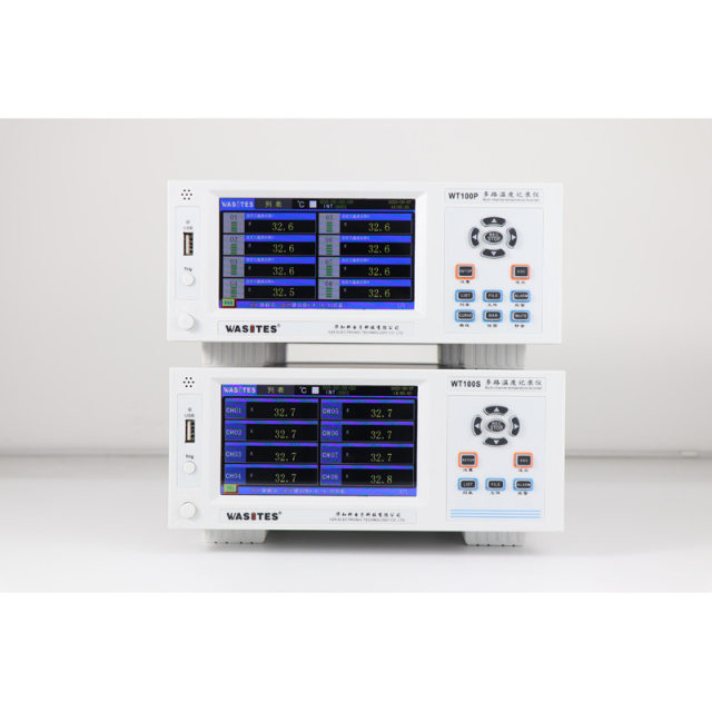 Multi-channel temperature recorder Multi-channel temperature patrol 8-64 channel temperature tester WT100S series