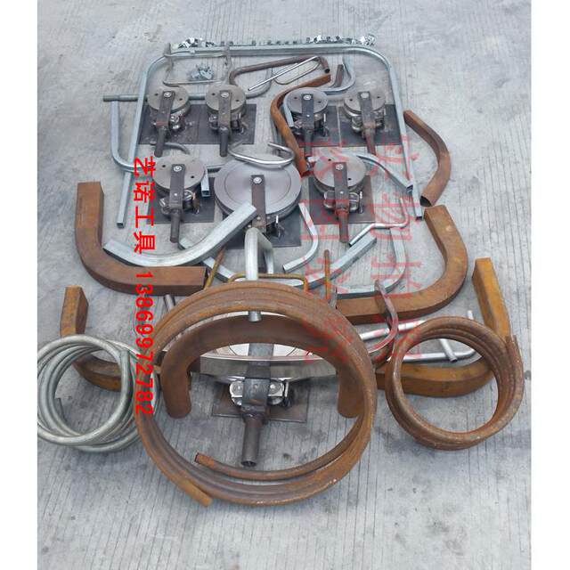 Manual pipe bending machine iron pipe bending machine square pipe bending machine round pipe bending tool press bending machine bending machine mold